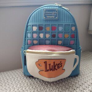 Loungefly Gilmore Girls Luke's Diner Coffee Cup Mini Backpack